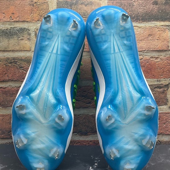 Adidas Adizero Afterburner 6 Grail Speed 'Solar Green Cyan' Size 13 - Picture 3 of 4